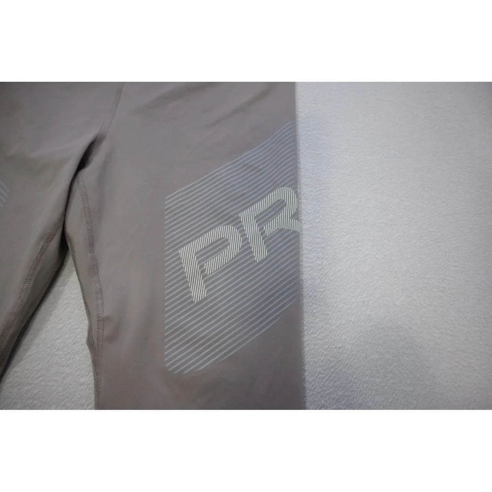 Nike Pro Leggings Womens XL Taupe Graphic Compression Athletic Excellent